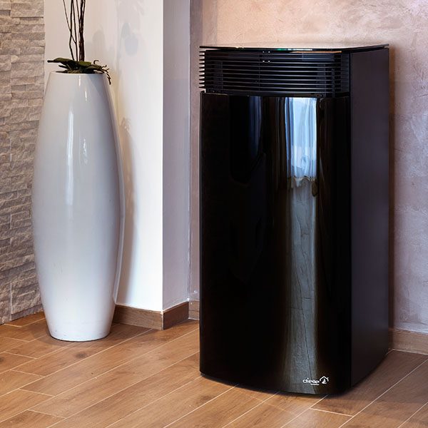 Dielle Levante black glass